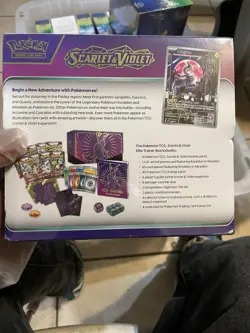Pokemon Scarlet And Violet Elite Trainer Box Complete Sealed TCG Miraidon ETB - Image 2