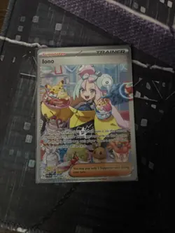 Iono 269/193 Sv02: Paldea Evolved Holo Special Illustration Rare Pokemon TCG - Image 2