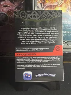 POKEMON TCG SCARLET & VIOLET PALDEAN FATES BOOSTER BUNDLE BOX FACTORY SEALED - Image 3