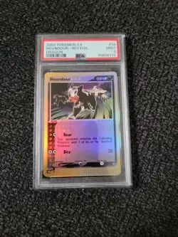 2003 Pokemon EX Dragon Reverse Holo Houndour eReader #59/97 - PSA 9 PK517 - Image 1