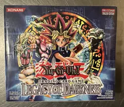 Yu-Gi-Oh! Legacy of Darkness Unlimited Booster Box 36ct Sealed W/Crease 53334301855 - Image 1