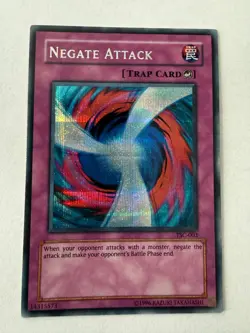 YUGIOH NEGATE ATTACK TSC-003 SECRET PROMO LP - Image 1