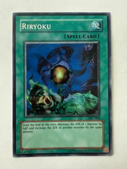 Yugioh Riryoku TSC-002 Prismatic Secret Rare MP - Image 1