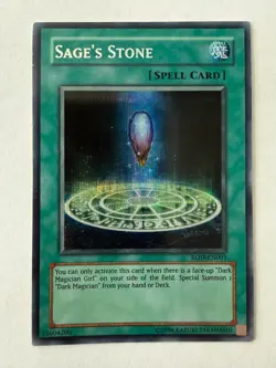 Yugioh Sage's Stone ROD-EN003 Secret Rare LP - Image 1