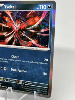 Pokemon Yveltal 088/132 XY—Steam Siege Holo Rare Darkness Basic 110HP🔥 - Image 3