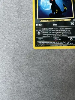 Pokemon Nintendo Umbreon 80 HP Neo Discovery 13/75 Rare English - Image 2