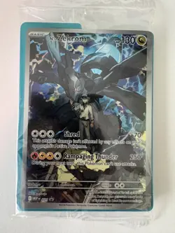 Pokemon TCG Ascended Heroes ETB N’s Zekrom 031 Black Star Promo SEALED NM 1pack - Image 1