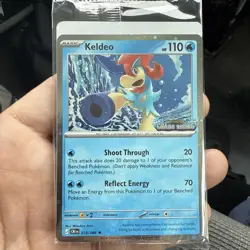 Pokemon Keldeo 019/086 Chaos Rising Promo Holo Barnes Noble - SEALED - Image 1