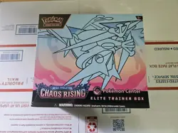 Pokemon Chaos Rising Pokemon Center ETB Elite Trainer Box A - Image 1
