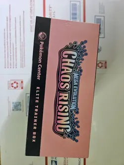 Pokemon Chaos Rising Pokemon Center ETB Elite Trainer Box A - Image 2