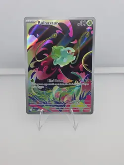 Pokemon Bulbasaur 133/132 Mega Evolution Holo Illustration Rare - Image 3
