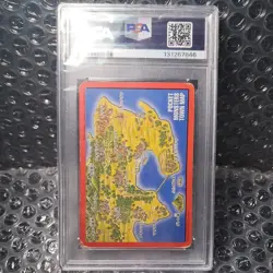 1996 POKEMON JAPANESE BANDAI CARDDASS VENDING #000 CHARIZARD TRAINER PSA 1 - Image 4