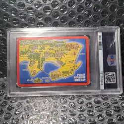 1996 POKEMON JAPANESE BANDAI CARDDASS VENDING #000 CHARIZARD TRAINER PSA 1 - Image 5