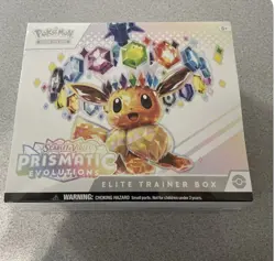 Pokemon TCG Scarlet & Violet Prismatic Evolutions Elite Trainer Box ETB English - Image 1