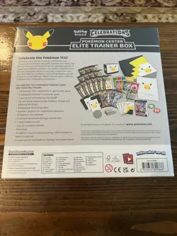 Pokemon TCG 25th Celebration Pokemon Center ETB Sealed - Slight Tear 820650809866 - Image 3
