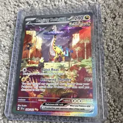 The Pokemon Company Raging Bolt ex 208/162 SV05 Ultra Rare Full Art Holo EN - Image 1
