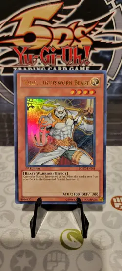 Yu-Gi-Oh! Wolf, Lightsworn Beast 1st Edition LCGX-EN248 Ultra Rare Near Mint NM - Image 1