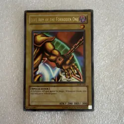 Konami Yu-Gi-Oh! TCG Left Arm Forbidden One LOB-123 Blue Eyes Unlimited Ultra R… - Image 1