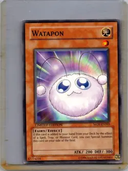Watapon Limited Common Yu-Gi-Oh! The Movie Promo Set MOV-EN003 NM - Image 1