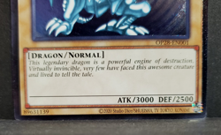 YuGiOh BLUE EYES WHITE DRAGON OP28-EN001 Ultimate Rare OTS Promo - Image 2