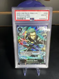 One Piece - Premium Booster Vol. 2 - Roronoa Zoro - OP10-095 - Alt Art - PSA 10 - Image 1
