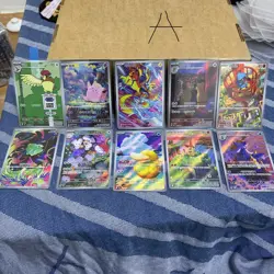 Pokemon TCG Korean Full Art/AR SuperBundle X10 cards NM. Set A - Image 1