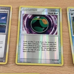 5 Mysterious Treasures Pokemon Cards Holo Reverse Rare Lumineon Spinarak - Image 3