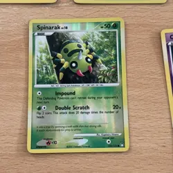 5 Mysterious Treasures Pokemon Cards Holo Reverse Rare Lumineon Spinarak - Image 5