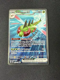 Pokemon Yanmega EX Full Art Holo 228/182 Sv10 Destined Rivals 280 HP TCG Card - Image 1