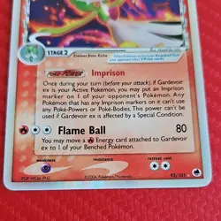 Pokemon Near MINT Gardevoir ex EX Delta Species 93/101 Holo Ultra Rare Card - Image 3