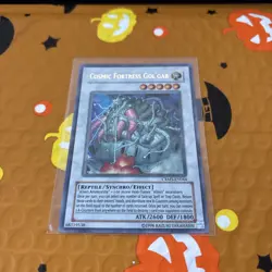 Cosmic Fortress Gol'Gar CRMS-EN044 Crimson Crisis Unlimited Ultra Rare LP - Image 2