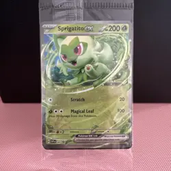 Sprigatito SVP 087 Promo Sealed Pokemon Card - Image 1