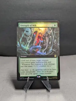 Strength of Will (Extended Art) #267 MTG Spider Man Rare NM - Image 1