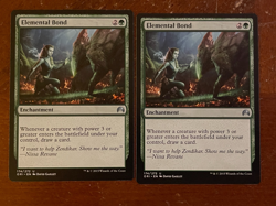 MTG Magic the Gathering Origins Elemental Bond LP/NM - Image 1