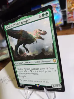Ghalta, Primal Hunger 044/068 R GRT MTG LP - Image 3