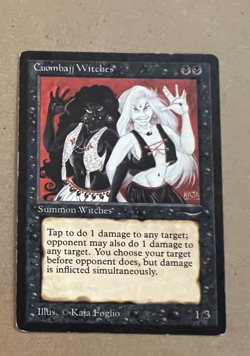 Cuombajj Witches - Arabian Nights - MTG - Magic the Gathering - MP - Image 1
