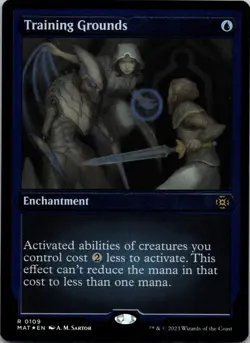 Training Grounds (Foil Etched) 109 Mom: The Aftermathmtg Foil NM mtg - Image 1