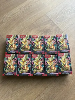 10x Pokemon TCG Ascended Heroes Booster Bundle NEW / SEALED Trusted Seller - Image 1