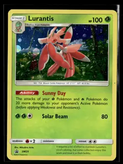 Pokemon TCG SM Promos #SM25 Lurantis Cosmos Holo - Image 1