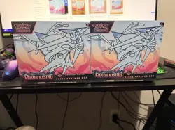 Pokemon Chaos Rising Pokemon Center ETBs Exclusive Factory Sealed Brand New - Image 1