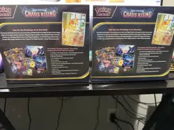 Pokemon Chaos Rising Pokemon Center ETBs Exclusive Factory Sealed Brand New - Image 2
