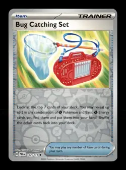 Pokemon TCG SV: Prismatic Evolution Bug Catching Set Reverse Holo - Image 1