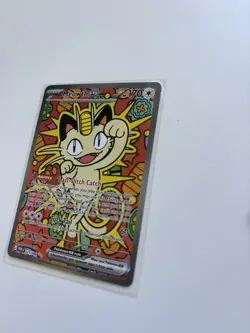 Meowth EX 121/088 Perfect Order Secret Rare Pokemon TCG - Image 2