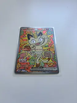 Meowth EX 121/088 Perfect Order Secret Rare Pokemon TCG - Image 3
