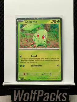 Pokemon ME: Ascended Heroes - Chikorita 008/217 Cosmos Holo - Image 1