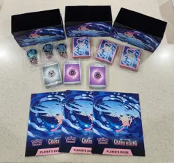 3 *Empty* Pokemon Chaos Rising Elite Trainer Box w/ Accessories (No Promo/Packs) - Image 1