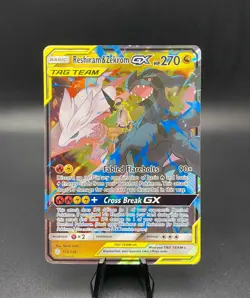 Pokemon TCG Reshiram & Zekrom GX 157/236 Cosmic Eclipse Tag Team - Image 1