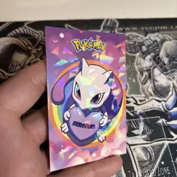 Valentines Mewtwo 2025 Electric Pokemon Cracked Ice Holo Card Database - Image 2