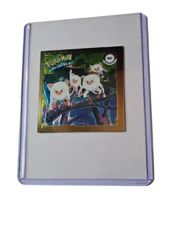 🔥Mankey Artbox Pokemon Stickers Series 1 Gold #R09 1999 - Image 1