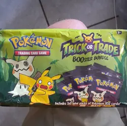 Pokemon TCG Trick or Trade Booster Bundle Box 50 Mini Packs English 2024 - Image 1